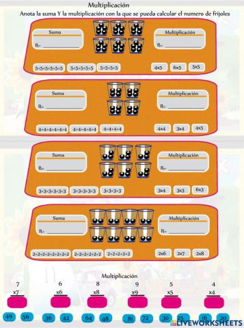 Suma y Multiplicación