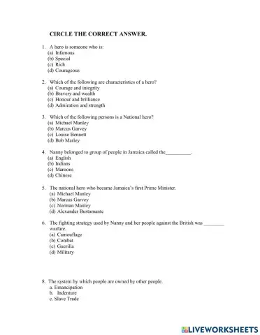 Social Studies of Jamaica