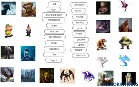 Mythological beings