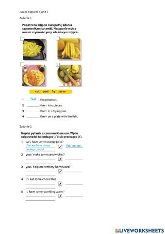 Junior explorer 4 unit 5