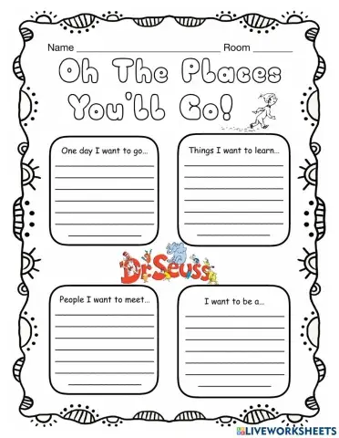 Oh the Places You'll Go