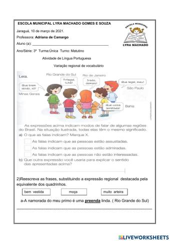 Leitura e interpretação