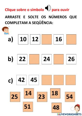 Sequencia numérica