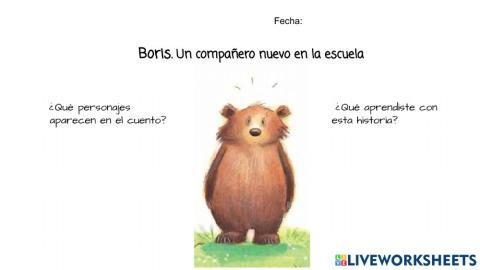 Cuento: Boris