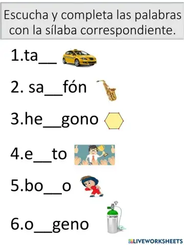 Vocabulario de la Xx