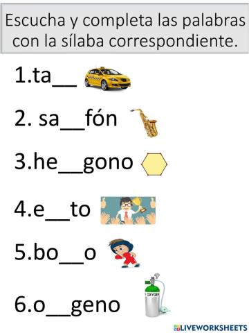 Vocabulario de la Xx