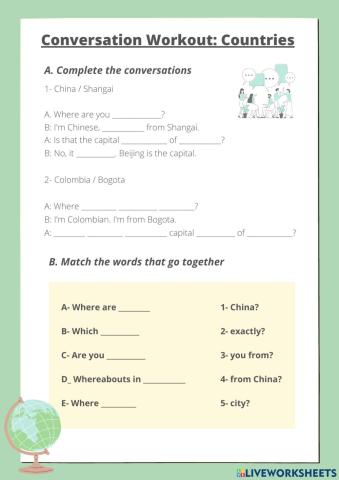 Countries and Nationalities