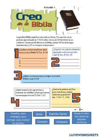 Yo creo lección 1.1