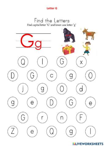 Letter G