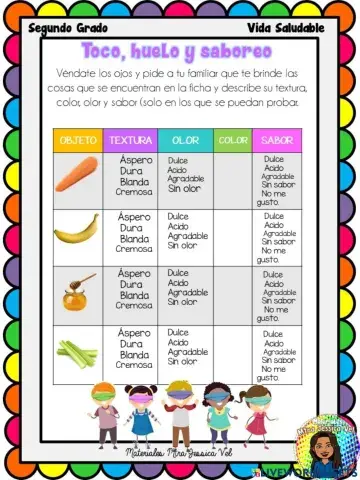 Toco, huelo y saboreo