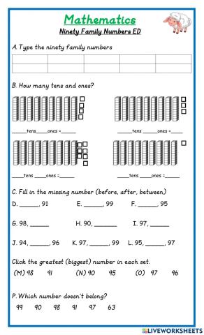 Base ten ninety family