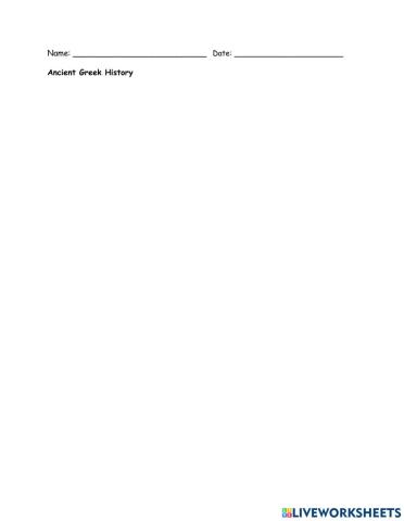 Ancient Greek History