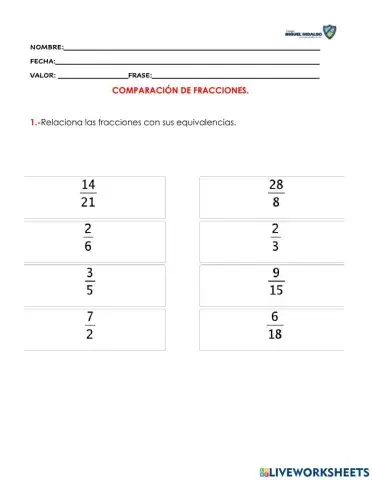 Fracción equivalente