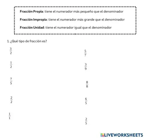Fracciones
