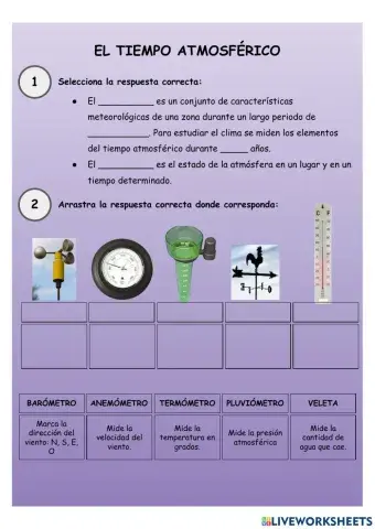 UD 4. No hay planeta B - El clima