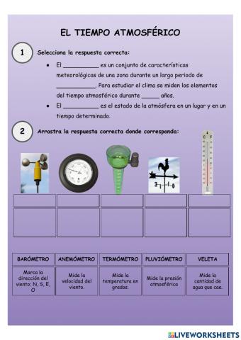 UD 4. No hay planeta B - El clima