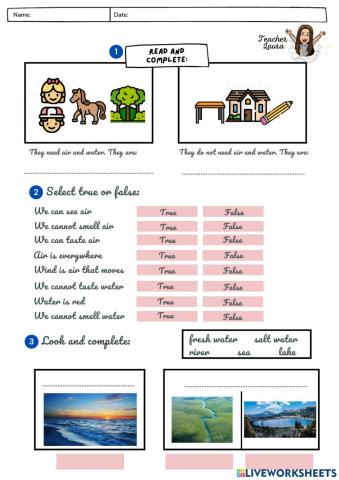 Unit 3: Air and Water