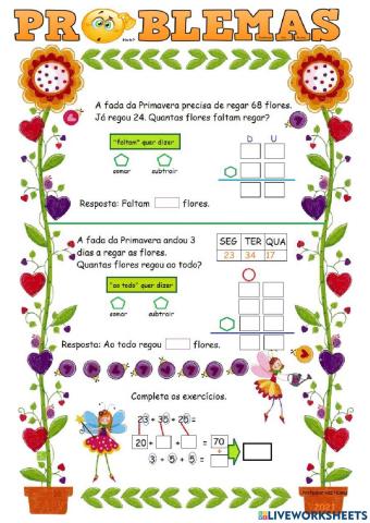 Problemas na Primavera