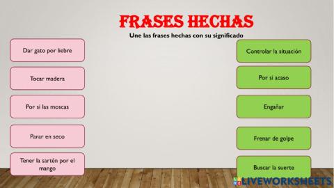 Frases hechas