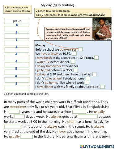 Daily routine.EP1. (pg.32).