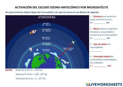 Activación de escudo de ozono