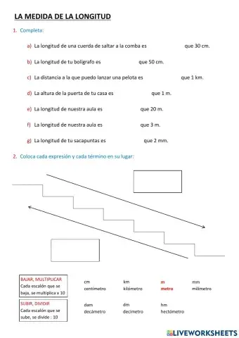 La medida de la longitud 1
