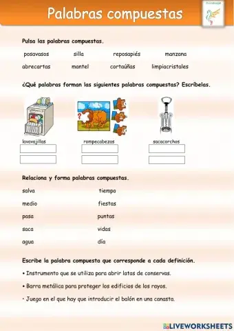 Palabras compuestas