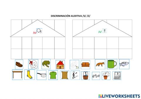 Conciencia fonológica  s-z