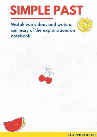 Simple past
