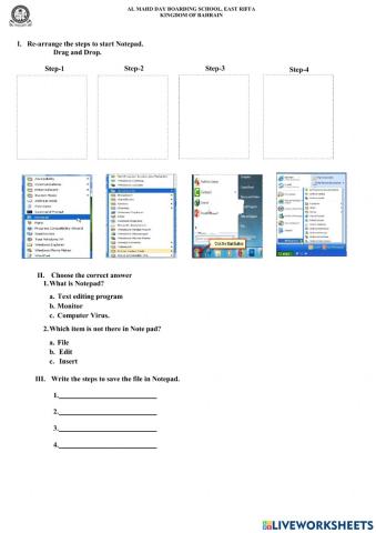 How to start Notepad