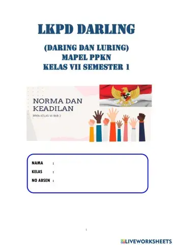 Lkpd perilaku sesuai norma