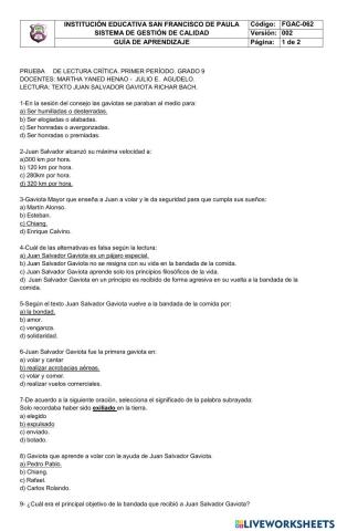 Juan Salvador Gaviota