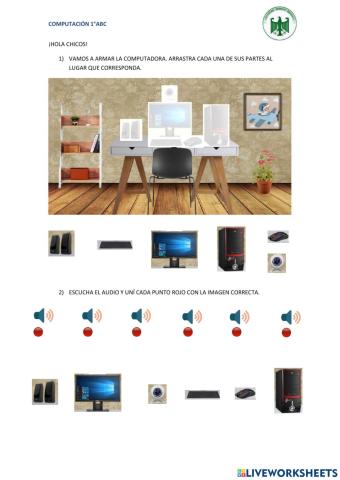 Partes de la computadora