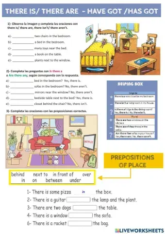 There is-are - have has got