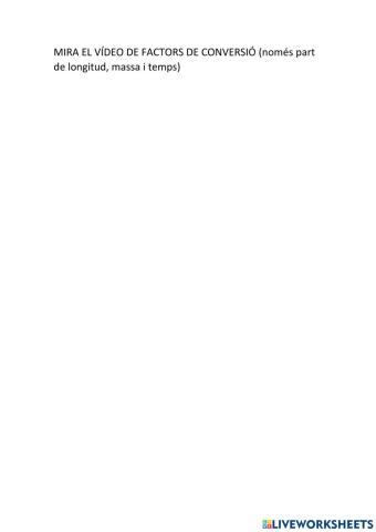 Factors de conversió