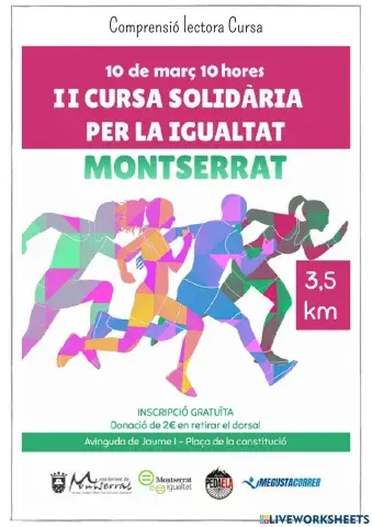 Comprensió Lectora Cursa