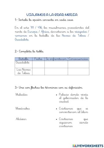 Viajamos a la Edad Media