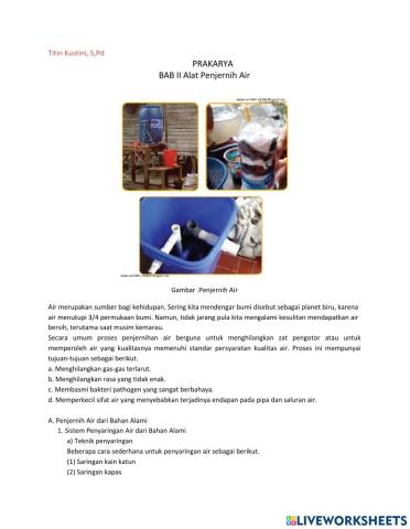 Tehnik Penjernih Air