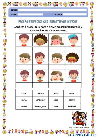 Nomeando os Sentimentos