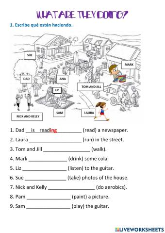 What are they doing?