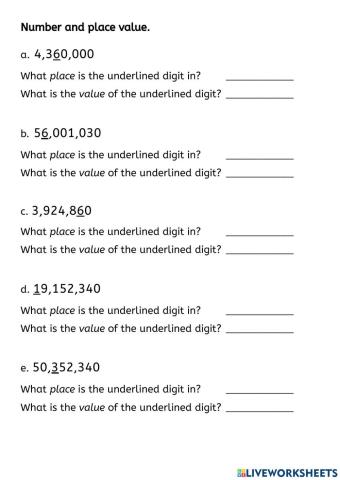 Place Value