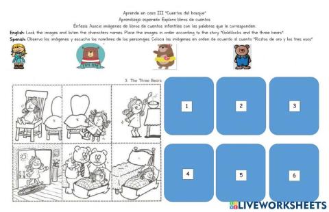 Goldilocks and the three bears