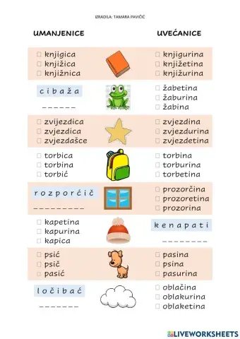 Umanjenice i uvećanice