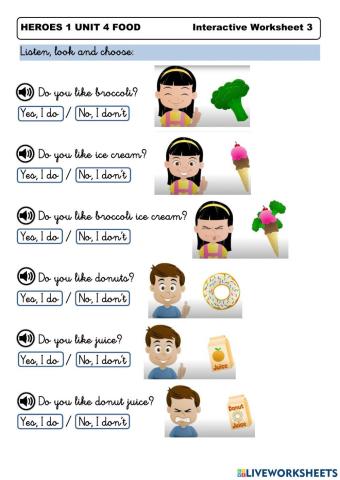 LI like - I don't like