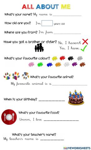 All about me