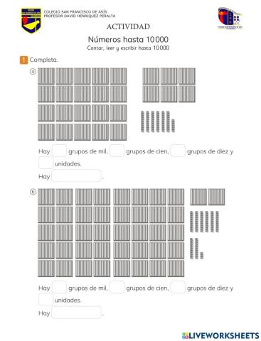 Números hasta 10.000