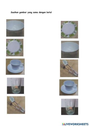 Suaikan gambar yang sama dengan jawapan dengan betul