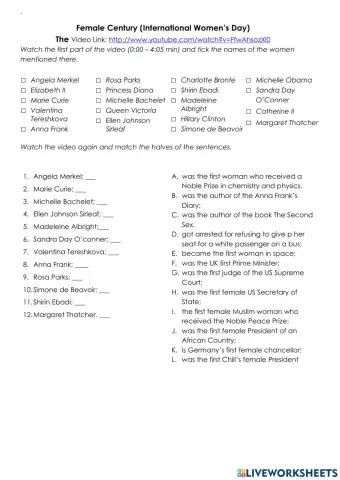 International Women's Day