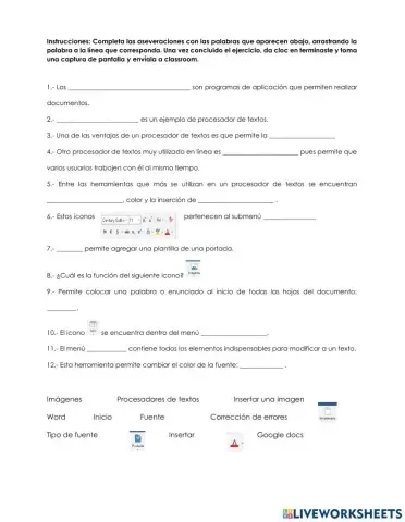 Procesadores de textos 1