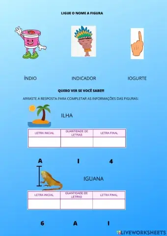 Alfabetização letra i